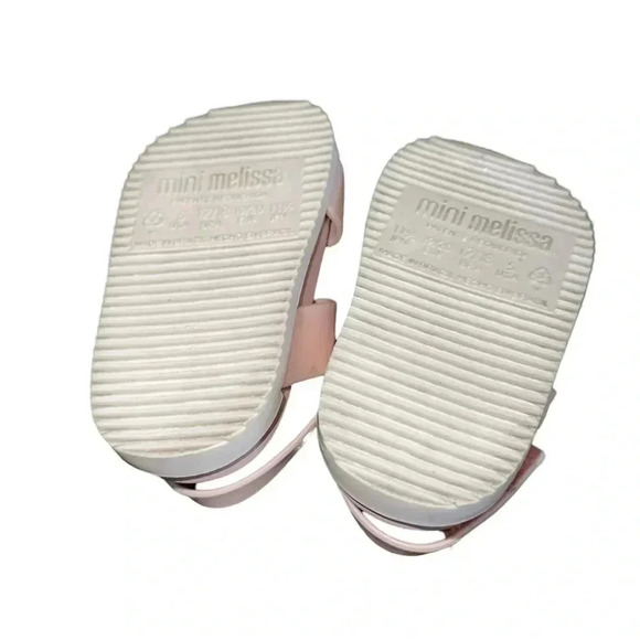 Mini Melissa Mickey Minnie Mouse Pink Sandals Size 5 - Picture 6 of 6